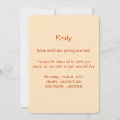 Fleurs d'Orange en Pot de Maçon Carte de Demoisell (Dos)