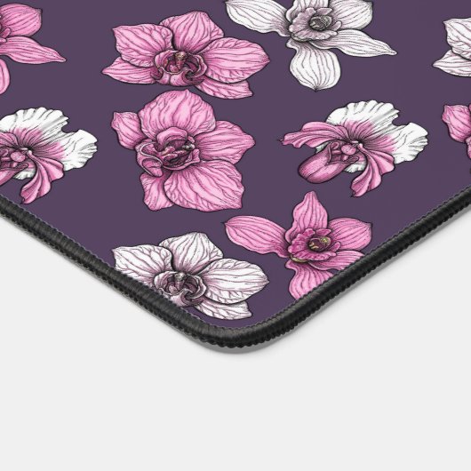 Fleurs d'orchidées roses (Coin)