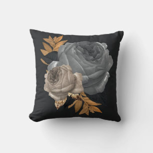 fleurs dorées avec oreiller à lancer arrière - pla