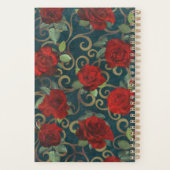 Fleurs dorées de luxe Élégant chic Classy Custom (Dos)