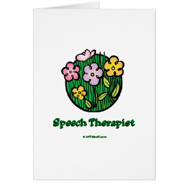 Fleurs d'orthophoniste (Devant)