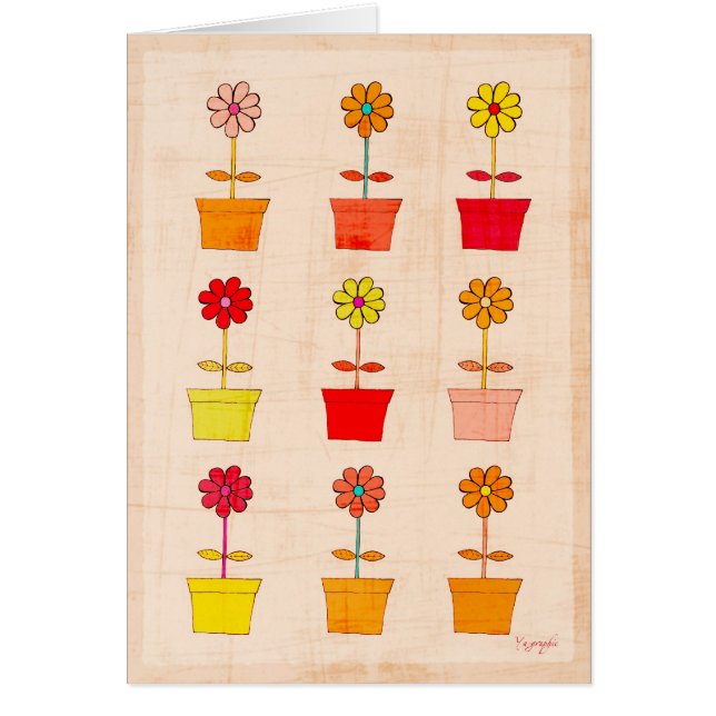 Fleurs drôles (Devant)