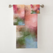 Fleurs d'Roses d'art Abstrait Floral moderne Éléga (En situation)