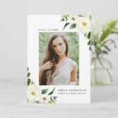 Fleurs du jardin | Invitations de la fête de gradu (Debout devant)