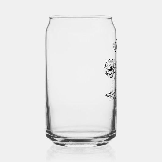 Fleurs du mois de naissance août Pavot (Droite)