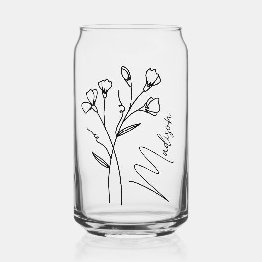 Fleurs du mois de naissance Avril Pois doux Brides (Recto)