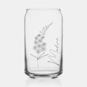 Fleurs du mois de naissance Juillet Lankspin Bride (Recto)