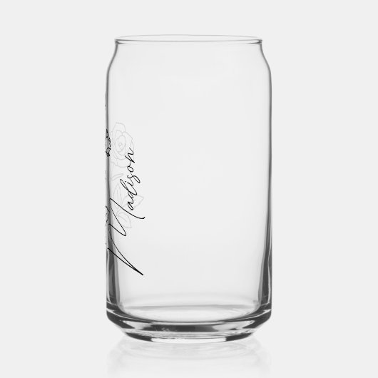 Fleurs du mois de naissance Juin Rose Bridesmaid C (Gauche)