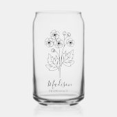 Fleurs du mois de naissance mai Hawthorn Bridesmai (Recto)