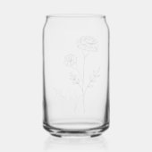 Fleurs du mois de naissance Octobre Marigold Bride (Verso)