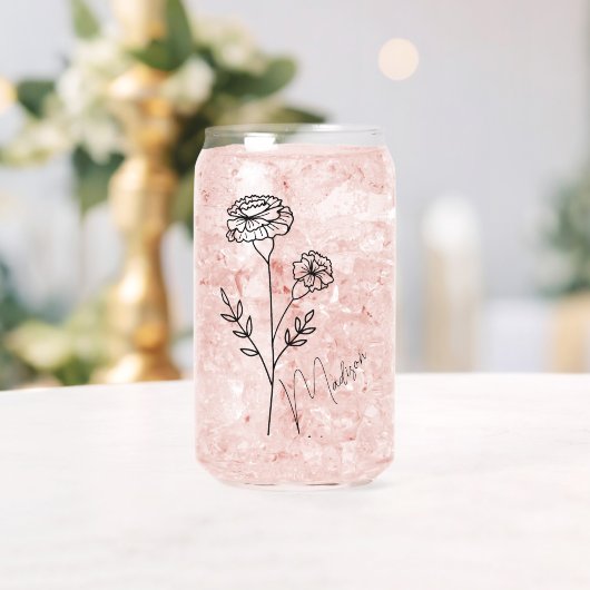 Fleurs du mois de naissance Octobre Marigold Bride (Insitu (Mariage))