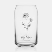 Fleurs du mois de naissance Octobre Marigold Bride (Recto)