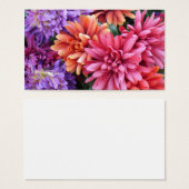 Fleurs éclatantes (Devant & derrière)