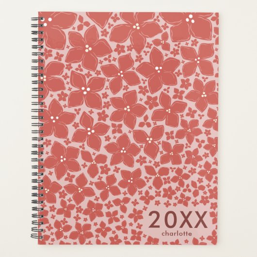 Fleurs élégantes en rose Hydrangea (Devant)