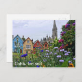 Fleurs en Cobh, Irlande Carte postale (Devant / Derrière)