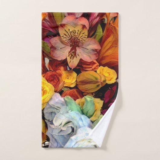 Fleurs en été (Serviette à main)