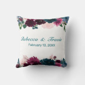 Fleurs en Fleur - Coussin Carré (Verso)