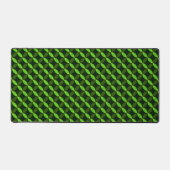 Fleurs en géométrie, vert (Recto)
