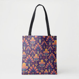 fleurs en sac fourre-tout fleuri