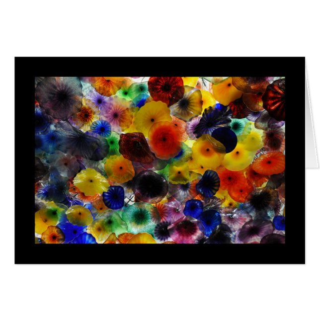 Fleurs en verre (Devant horizontal)