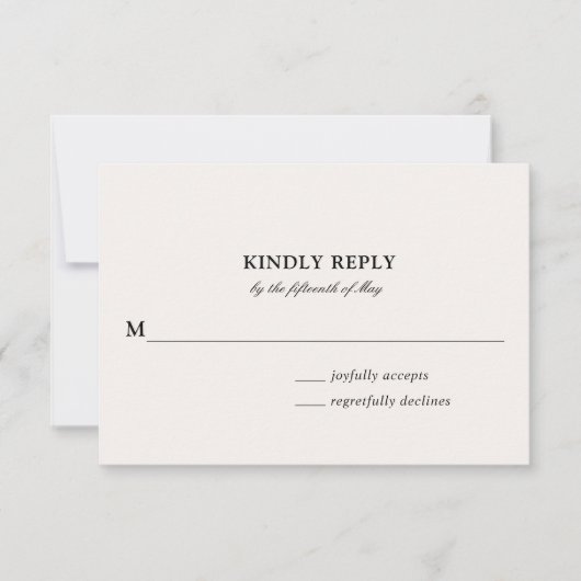 Fleurs éparses et feuillage | Carte de réponse de  (Devant)