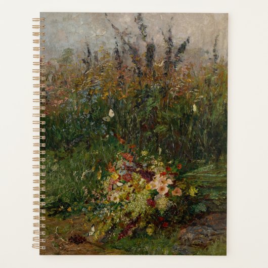 Fleurs estivales du terrain (Devant)