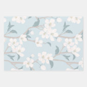 Fleurs et abeilles Feuilles de papier à thème enve (Devant)