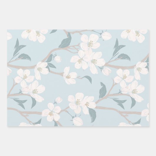 Fleurs et abeilles Feuilles de papier à thème enve (Devant)