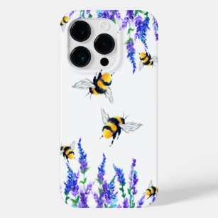 Fleurs et abeilles Flying coque iphone Spring