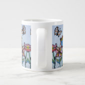 Fleurs et amis Jumbo Mug (Dos)