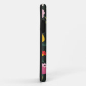 Fleurs et animaux. Conception de coque pour iPhone (Dos/Droite)