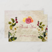 Fleurs et Baies Merci (Devant / Derrière)