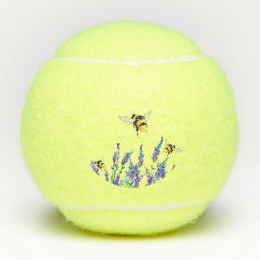 Fleurs et balles de tennis d'abeilles (Devant)