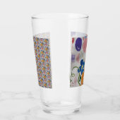 Fleurs et ballons Lecteur de verre (Gauche)