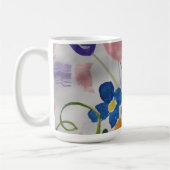Fleurs et ballons Mug (Gauche)