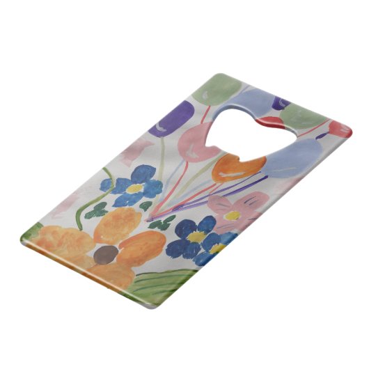 Fleurs et ballons Ouverture de bouteille (Dos Angle)