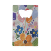 Fleurs et ballons Ouverture de bouteille (Dos)