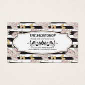 Fleurs et bandes | Parties scintillant Papillons L (Devant)