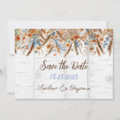 Fleurs et bouleau blanc Enregistrer les cartes de (Devant)