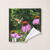 FLEURS ET BOUTEILLES (Gant de toilette)