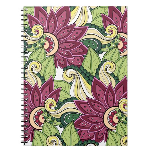 Fleurs Et Carnet P4 (Devant)
