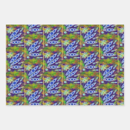 FLEURS ET COURSES DE COURSE PAPIER (Devant)