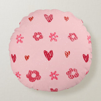 Fleurs et coussin de fête d'amour