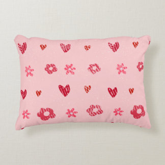 Fleurs et coussin de Love Party
