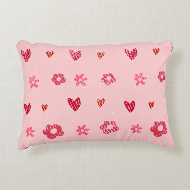 Fleurs et coussin de Love Party (Devant)