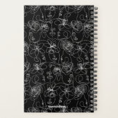 Fleurs et faces Monogrammes (Dos)