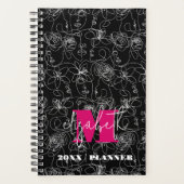 Fleurs et faces Monogrammes (Devant)