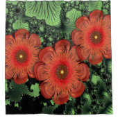 Fleurs Et Fermes Douche Rideau (Devant)