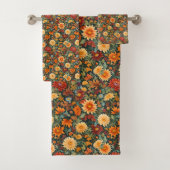 Fleurs et Feuilles d'automne (En situation)