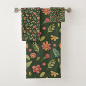 Fleurs et Feuilles de Forêt Whimsical (En situation)